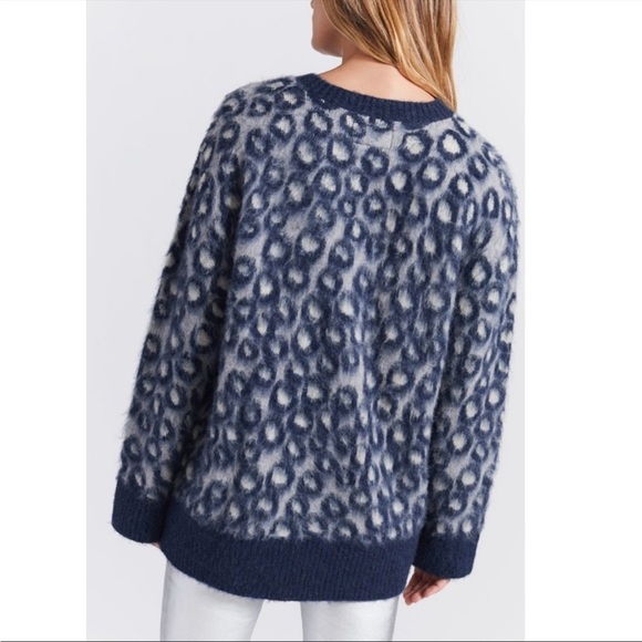 NWT Current/Elliot The Cali Sweater in Leopard Print - Picture 9 of 14